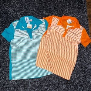 BNWT TWO Puma golf shirts